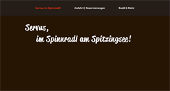 Desktop Screenshot of neues-spinnradl.de